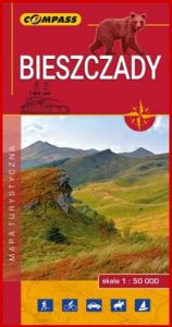 BIESZCZADY Mapa turystyczna 1: 50 000