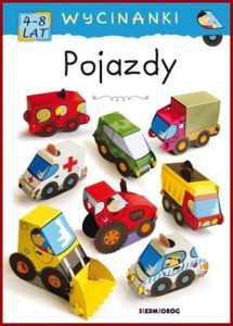 POJAZDY Wycinanki