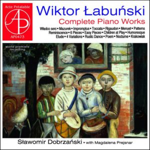 WIKTOR ŁABUŃSKI Complete Piano Works - CD