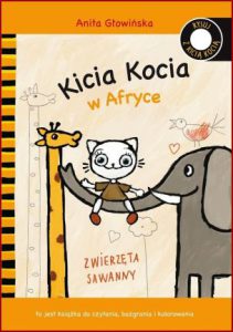 KICIA KOCIA W AFRYCE Zwierzęta sawanny Activity Book