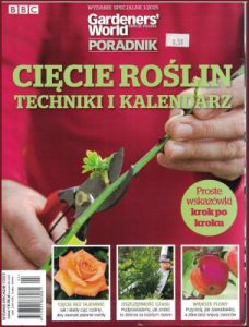 BBC Poradnik CIĘCIE ROŚLIN TECHNIKI I KALENDARZ 2025 - Mag