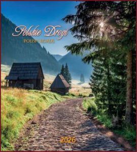 Kalendarz ścienny POLSKIE DROGI 2026