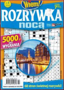 ROZRYWKA NOCĄ Marzec 2026 - Mgz