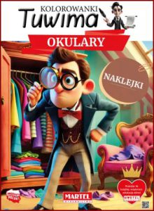 OKULARY Kolorowanki Tuwima - Sticker activity book