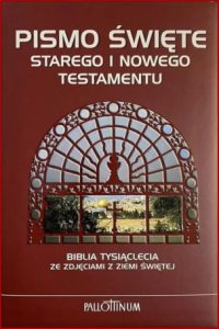 PISMO ŚWIĘTE Biblia Tysiąclecia ze zdjęciami z Ziemi Świętej