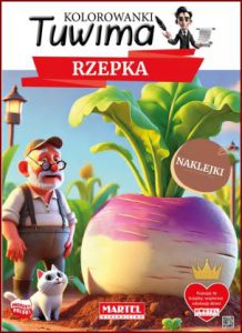 RZEPKA Kolorowanki Tuwima - Sticker activity book