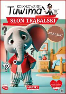 SŁOŃ TRĄBALSKI Kolorowanki Tuwima - Sticker activity book