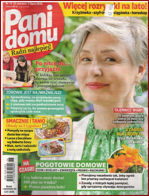 PANI DOMU 22 czerwca-5 lipca 2026 – Mgz
