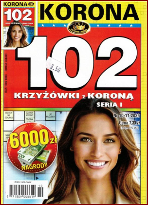 102 KRZYŻÓWKI Z KORONĄ NR 10-11 2026- Mag
