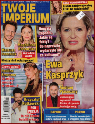 TWOJE IMPERIUM 29 czerwca-5 lipca 2026 – Mgz